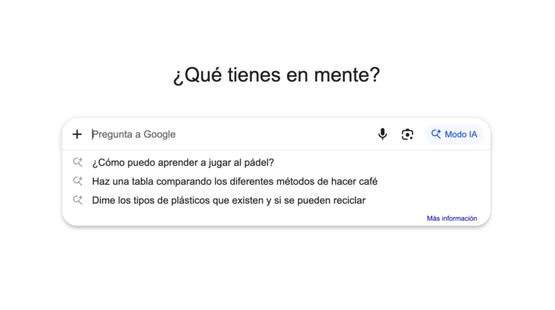 Cómo aparecer en Google AI Mode