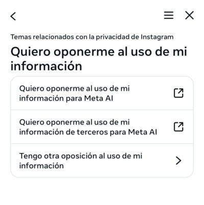 Cómo impedir que Meta use tus datos de Instagram